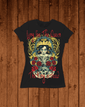 T-shirt damski- Long live