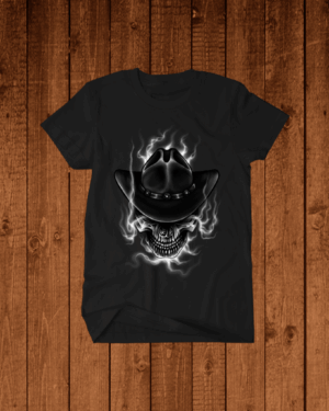 T-shirt męski - Czaszka
