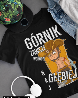 Koszulka Górnik wchodzi najgłębiej V1