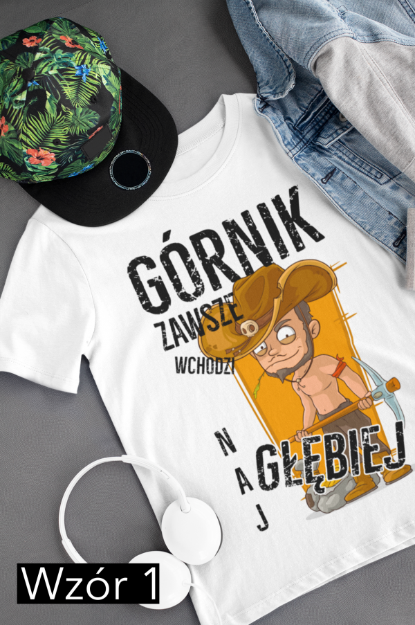 Koszulka Górnik wchodzi najgłębiej V1 - obrazek 4