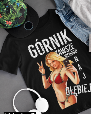 Koszulka Górnik wchodzi najgłębiej V2