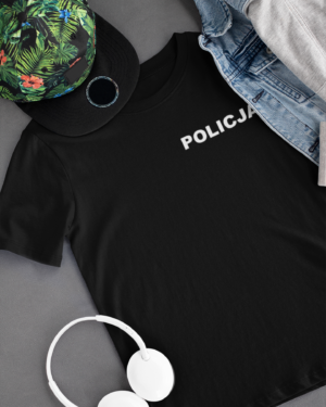 Koszulki 298 Koszulka POLICJA damska i męska