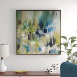 summer-pond-ii-picture-frame-oil-painting-print-on-canvas