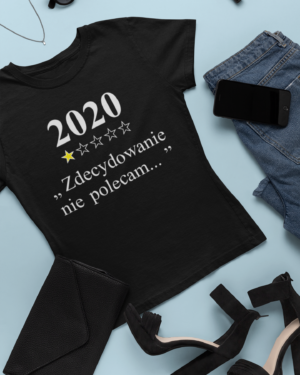 Koszulka Covid 2020 nie polecam