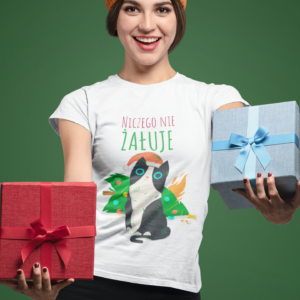 Koszulka Świąteczna Niczego nie Żałuję