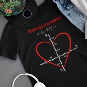 Koszulka na Walentynki Równanie miłosne