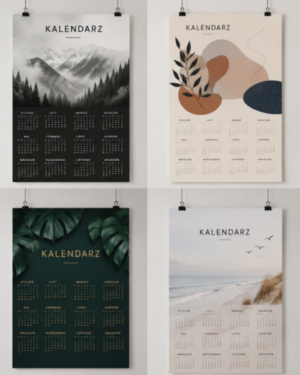 Kalendarz plakatowy - indywidualny