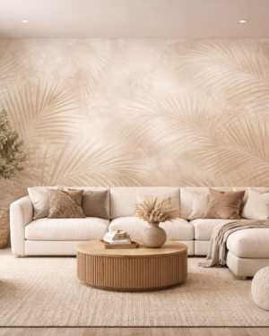 Fototapeta Golden Palm Serenity