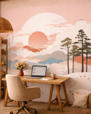 Boho Włoski Krajobraz Terra e Cielo
