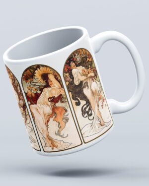 Kubek Alfons Mucha