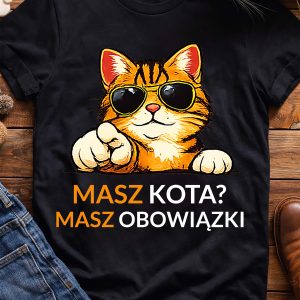 Koszulka Kocie Sprawy Wzór 6